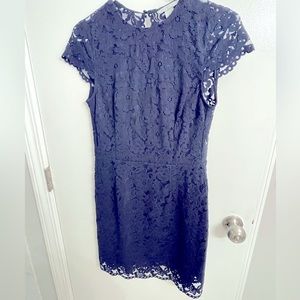 Navy Lace Dress